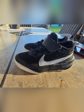 Nike Kids' Black and White Athletic Sneakers
